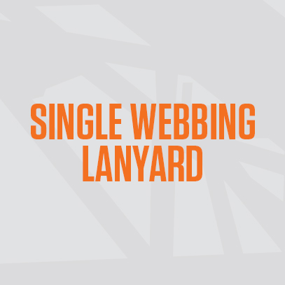 Single Webbing Lanyard